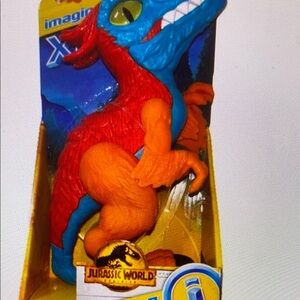 NEW! Fisher Price Imaginext Jurassic World XL Dominion Pyroraptor‎ Dinosaur